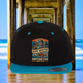 Black & Teal