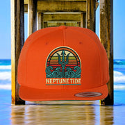 Trident Sunset Flat Brim - Snapback